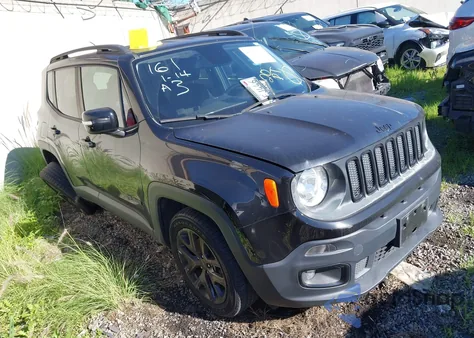 2017 Jeep Renegade Altitude Fwd from USA, damaged, VIN ZACCJABB4HPF72502